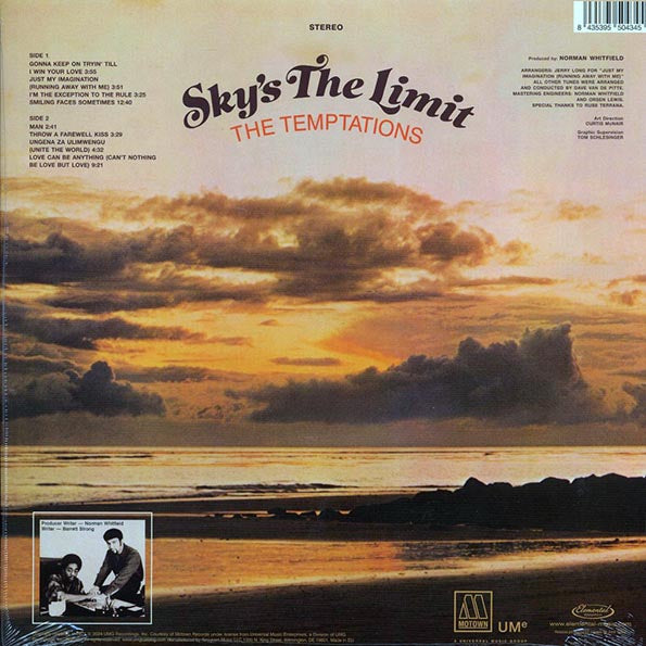 The Temptations - Sky's The Limit (ltd. ed.)