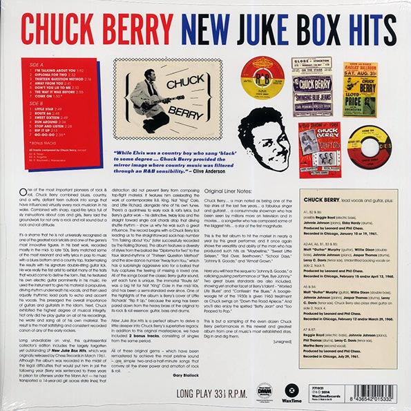 Chuck Berry - New Juke Box Hits (+2 bonus tracks) (ltd. ed.) (180g)
