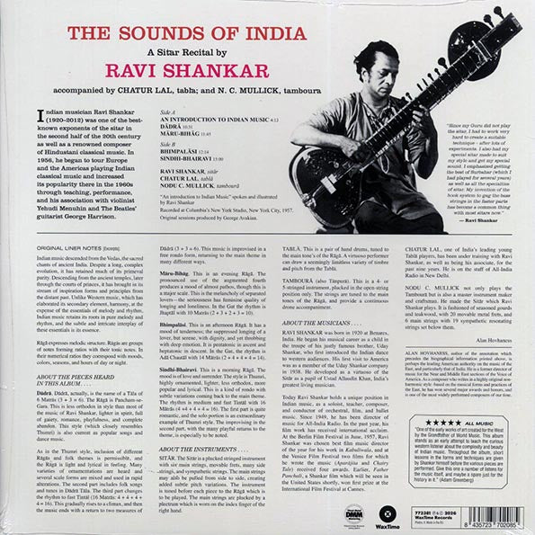 Ravi Shankar - The Sounds Of India (ltd. ed.) (180g)