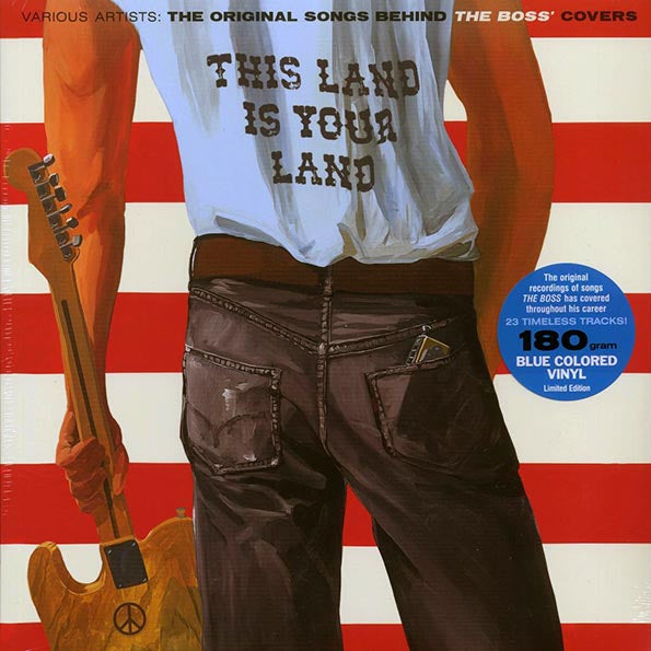 Chuck Berry, Johnny Cash, John Lee Hooker, Roy Orbison, Etc. - This Land Is Your Land: The Original Songs Behind The Boss Covers (23 tracks) (ltd. ed.) (180g) (blue vinyl)