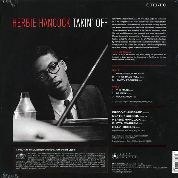 Herbie Hancock - Takin’ Off (ltd. ed.) (180g) (red vinyl)