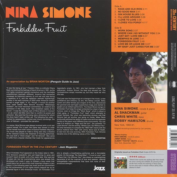 Nina Simone - Forbidden Fruit (ltd. ed.) (180g) (purple vinyl)