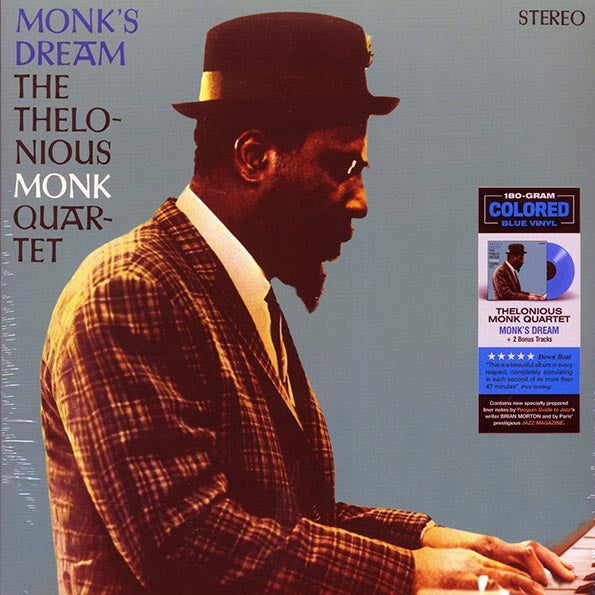 Thelonious Monk Quartet - Monk's Dream (+2 bonus tracks) (ltd. ed.) (180g) (blue vinyl)
