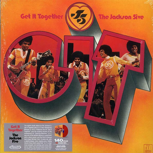 Jackson 5 - Get It Together (die-cut jacket) (ltd. ed.) (red vinyl)