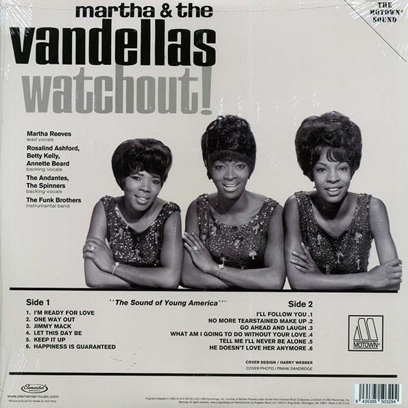 Martha Reeves & The Vandellas - Watchout! (ltd. ed.)