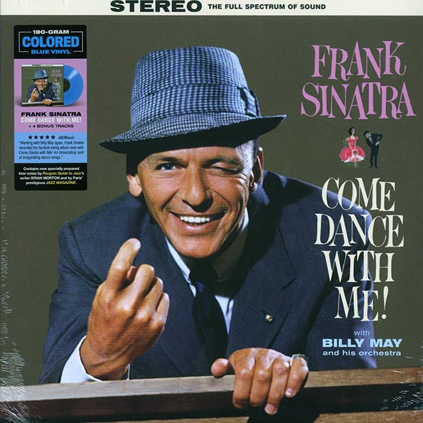 Frank Sinatra - Come Dance With Me! (+4 bonus tracks) (ltd. ed.) (180g) (blue vinyl)