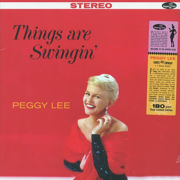 Peggy Lee - Things Are Swingin' (+7 bonus tracks) (ltd. ed.) (180g)
