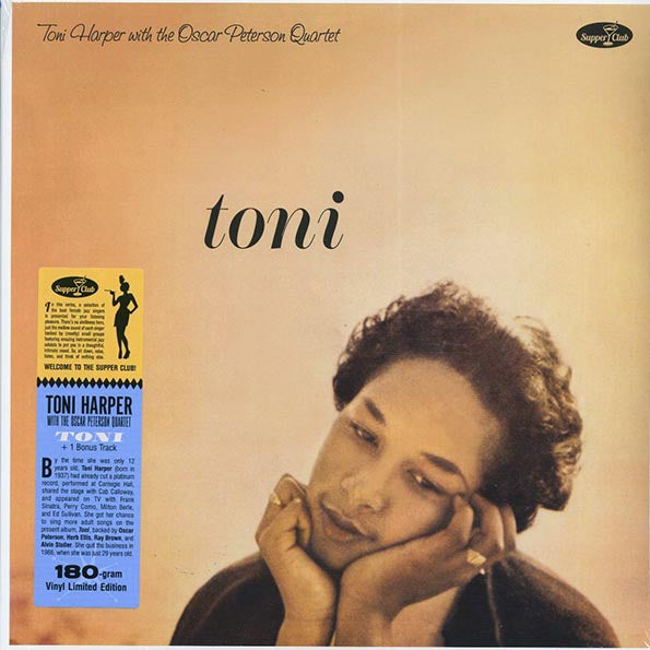 Toni Harper, Oscar Peterson Quartet - Toni (+bonus track) (ltd. ed.) (180g)