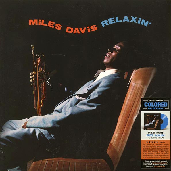 Miles Davis - Relaxin' (+2 bonus tracks) (ltd. ed.) (180g) (blue vinyl)
