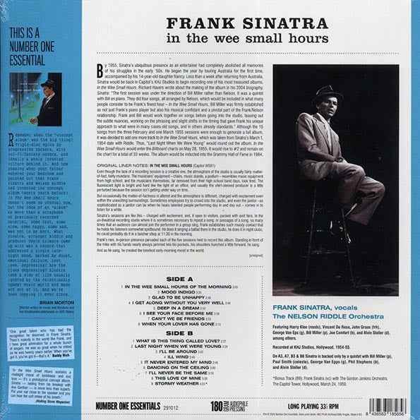 Frank Sinatra - In the Wee Small Hours (+bonus track) (ltd. ed.) (180g)