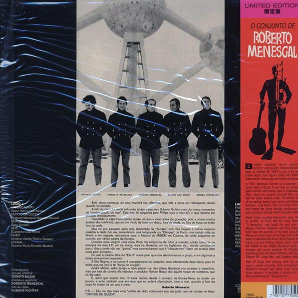 Roberto Menescal - O Conjunto De Roberto Menescal (ltd. ed.) (180g)