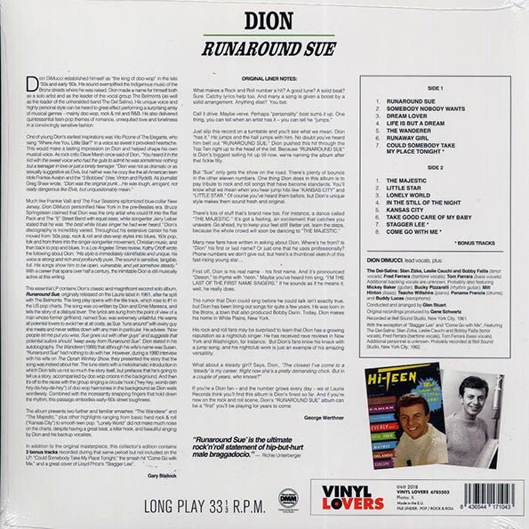 Dion - Runaround Sue (+3 bonus tracks) (ltd. ed.) (180g)