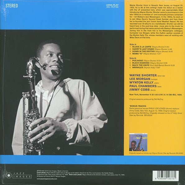 Wayne Shorter, Lee Morgan - Introducing Wayne Shorter (+2 bonus tracks) (ltd. ed.) (180g)