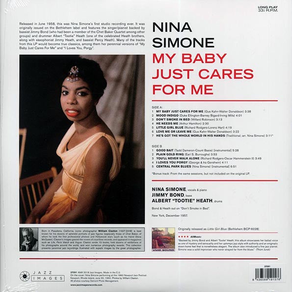 Nina Simone - My Baby Just Cares For Me (+bonus track) (ltd. ed.) (180g)