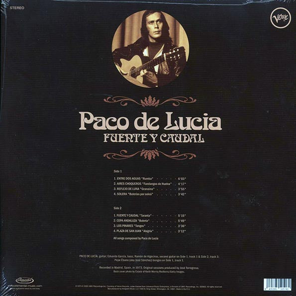 Paco De Lucia - Fuente Y Caudal (ltd. ed.) (180g)