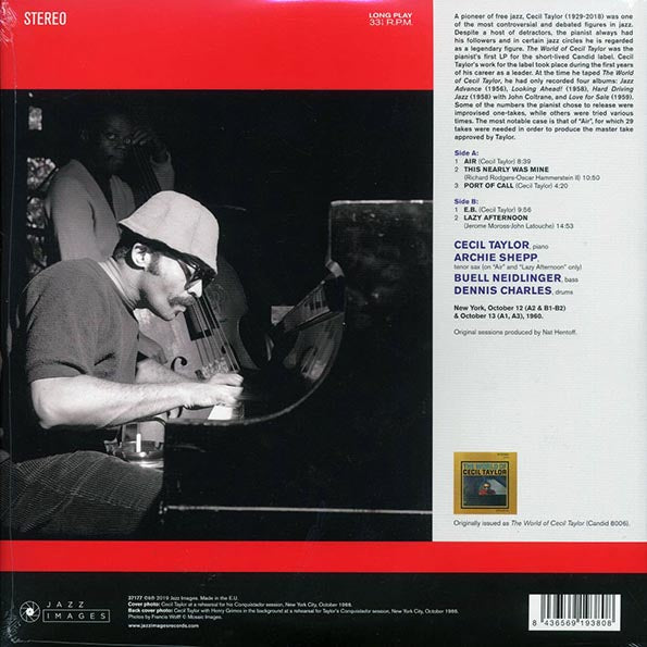 Cecil Taylor - The World Of Cecil Taylor (ltd. ed.) (180g)