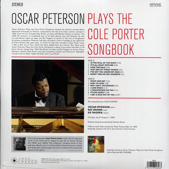 Oscar Peterson - Oscar Peterson Plays The Cole Porter Songbook (+bonus track) (ltd. ed.) (180g)