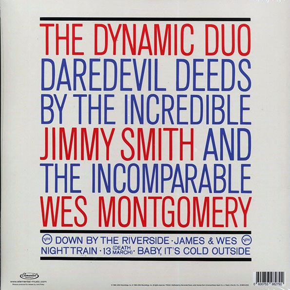 Jimmy Smith, Wes Montgomery - Jimmy & Wes: The Dynamic Duo (ltd. ed.) (180g)