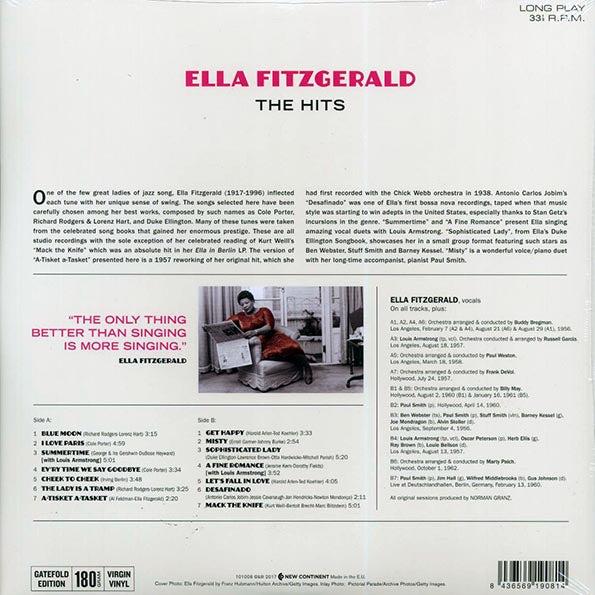 Ella Fitzgerald - The Hits (ltd. ed.) (180g)