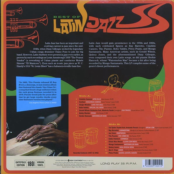 Candido, Cachao, Joe Cuba, Cal Tjader, Tito Puente, Mongo Santamaria - Best Of Latin Jazz (ltd. ed.) (180g)