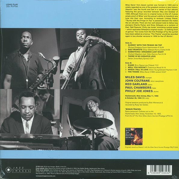 Miles Davis - Steamin’ (+2 bonus tracks) (ltd. ed.) (180g)