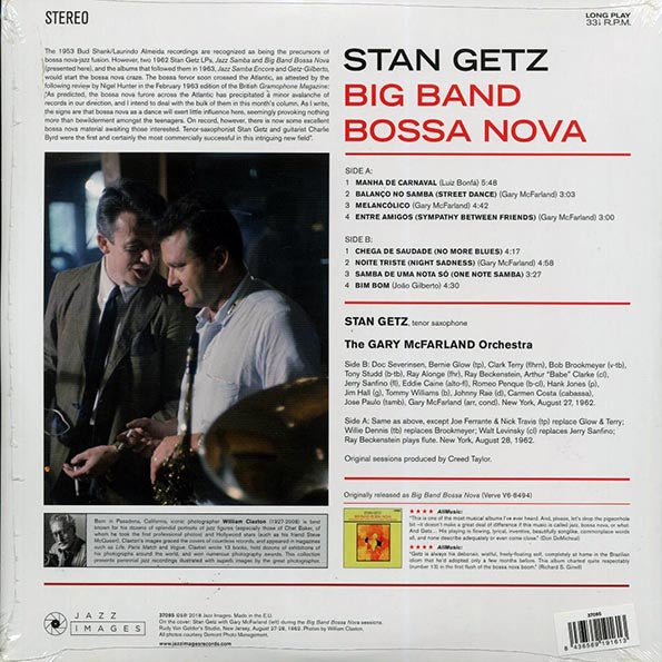 Stan Getz - Big Band Bossa Nova (ltd. ed.) (180g)