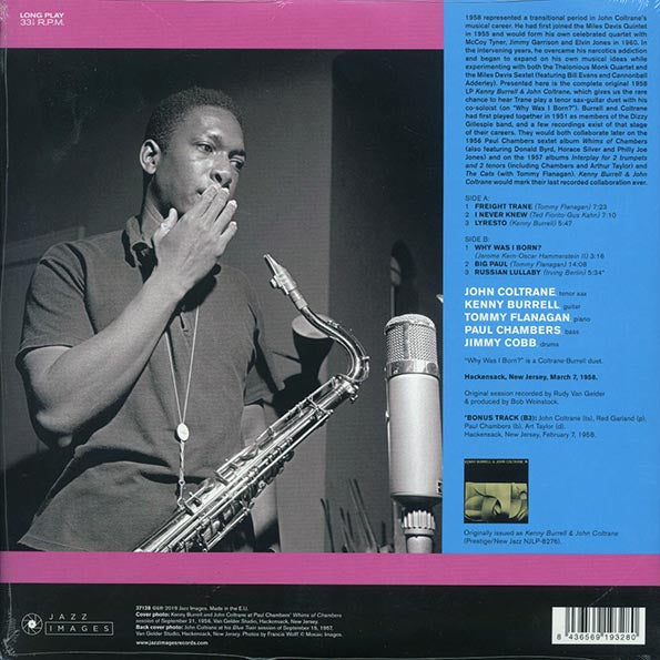 John Coltrane, Kenny Burrell - John Coltrane & Kenny Burrell (+bonus track) (ltd. ed.) (180g)