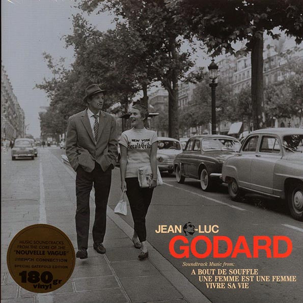 Jean-Luc Godard - Soundtrack Music From: A Bout De Souffle, Une Femme Est Une Femme, Vivre Sa Vie (+4 bonus tracks) (ltd. ed.) (180g)