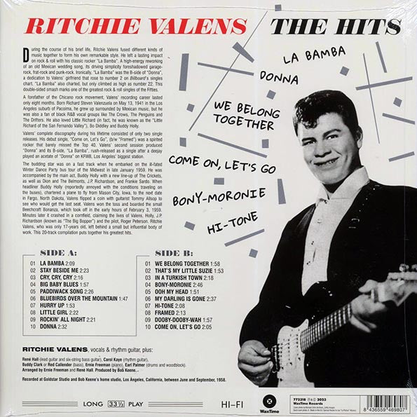 Ritchie Valens - The Hits (20 tracks) (ltd. ed.) (180g)