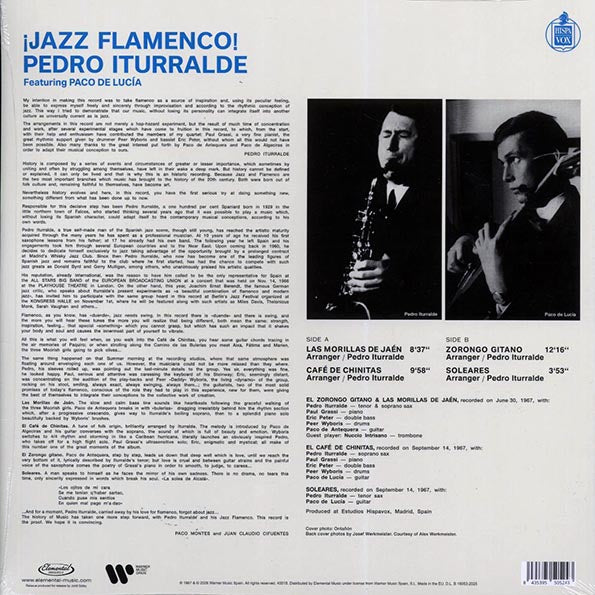 Pedro Iturralde - Jazz Flamenco (ltd. ed.) (180g)