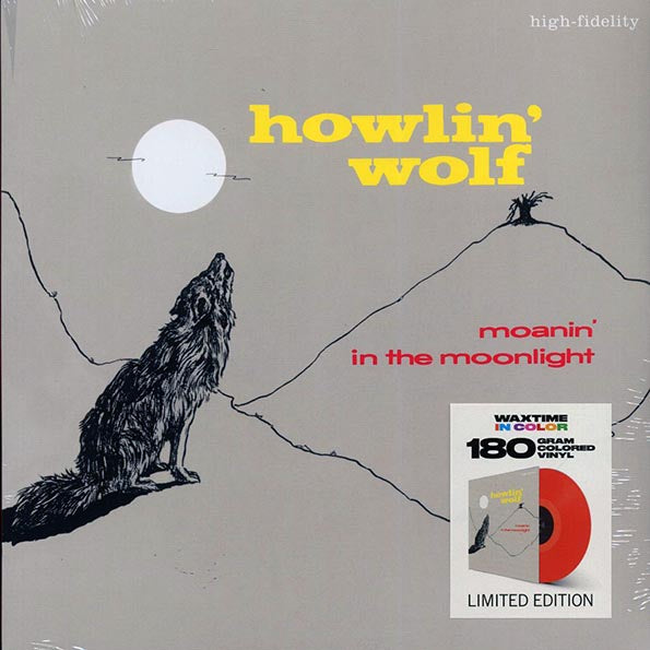 Howlin' Wolf - Moanin' In The Moonlight (+4 bonus tracks) (ltd. ed.) (180g) (red vinyl)
