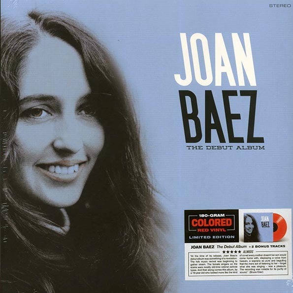 Joan Baez - Joan BaezL The Debut Album (+2 bonus tracks) (ltd. ed.) (180g) (red vinyl)