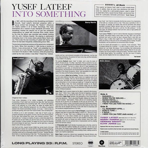 Yusef Lateef - Into Something (+2 bonus tracks) (ltd. ed.) (180g)