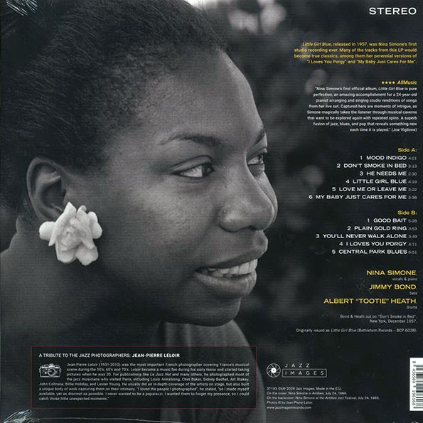 Nina Simone - Little Girl Blue (ltd. ed.) (180g) (blue vinyl)