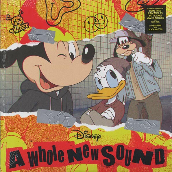 Various - A Whole New Sound (clear/black splatter vinyl)