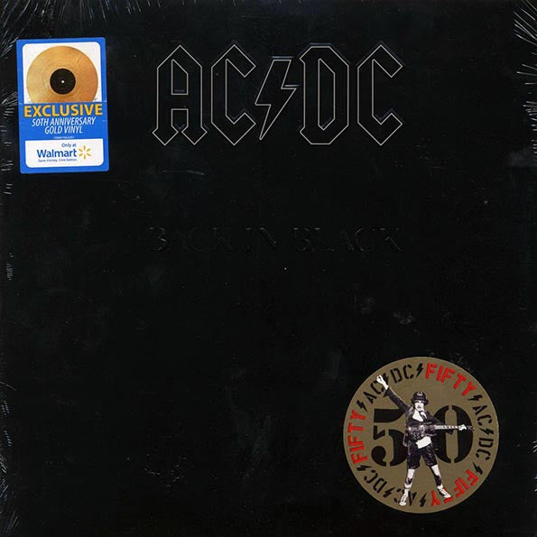 AC/DC - Back In Black (50th Anniv. Ed.) (gold vinyl) (remastered)