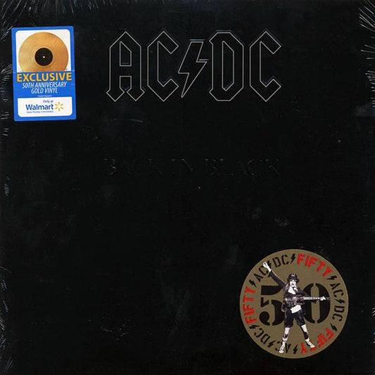 AC/DC - Back In Black (50th Anniv. Ed.) (gold vinyl) (remastered)
