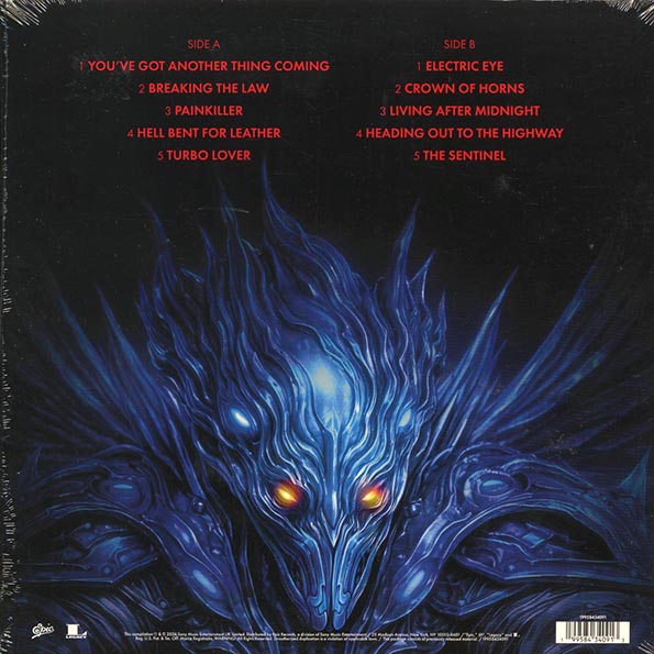 Judas Priest - The Best Of Judas Priest (blue vinyl)