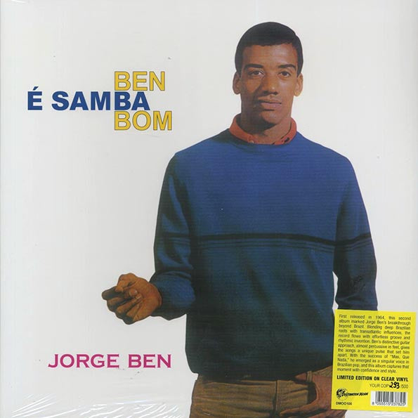 Jorge Ben - E Samba (ltd. 500 copies made) (clear vinyl)