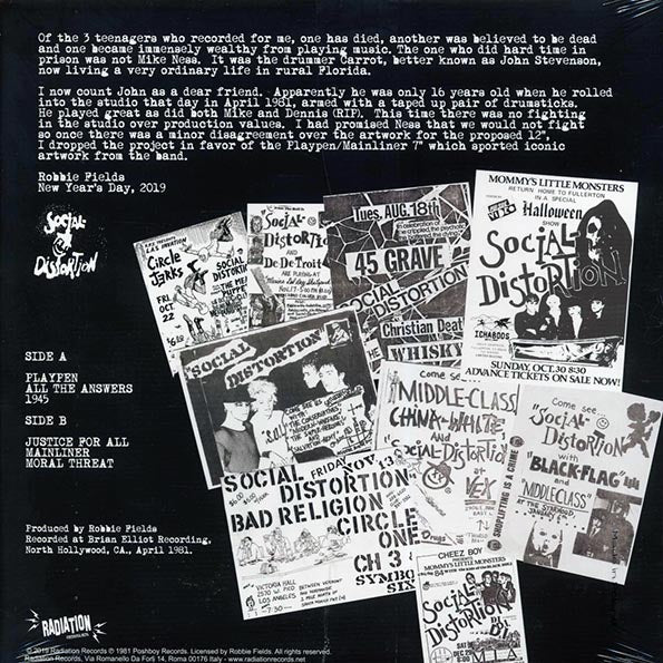 Social Distortion - Poshboy's Little Monsters (green vinyl)