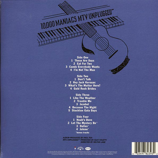 10,000 Maniacs - MTV Unplugged (2xLP)