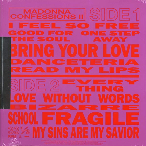 Madonna - Confessions II (Translucent Red Vinyl) (ltd. ed.) (translucent red vinyl)