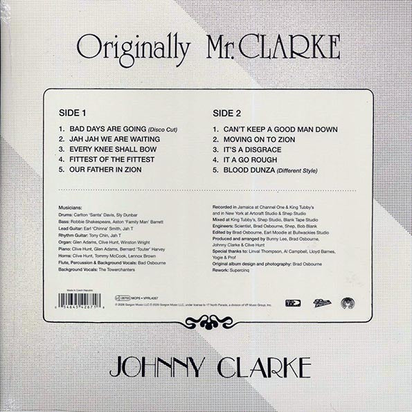 Johnny Clarke - Originally Mr. Clarke