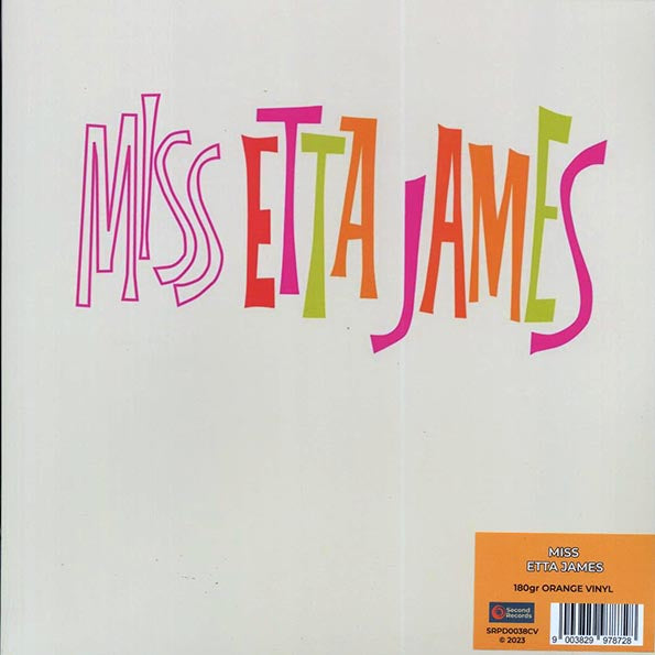 Etta James - Miss Etta James (180g) (orange vinyl)