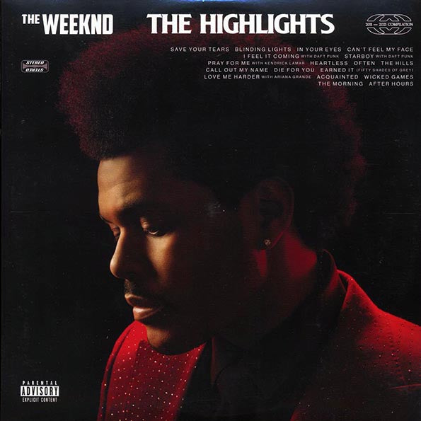 The Weeknd - The Highlights (ltd. ed.) (2xLP) (red sparkle vinyl)