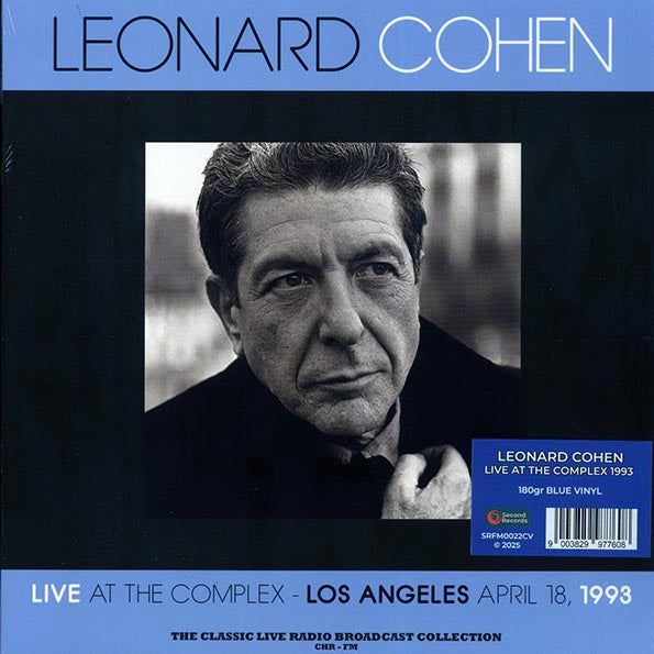 Leonard Cohen - Live At The Complex: Los Angeles April 18, 1993 (180g) (blue vinyl)