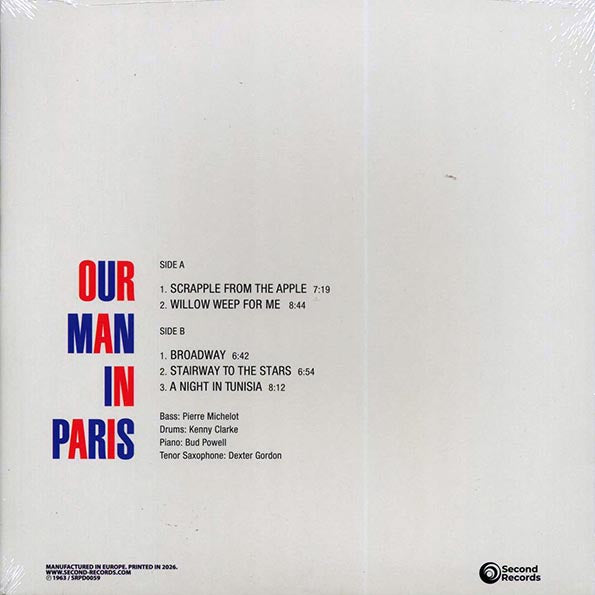 Dexter Gordon - Our Man In Paris (180g)