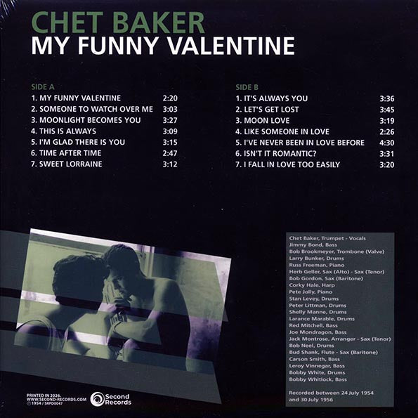Chet Baker - My Funny Valentine (180g)