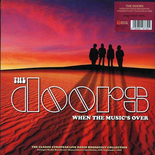 The Doors - When The Music's Over: Sverges Radio Broadcast Konserthuset Stockholm, 20th September 1968 (180g) (violet vinyl)