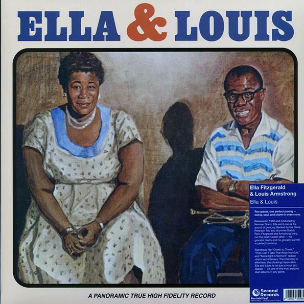 Ella Fitzgerald, Louis Armstrong - Ella & Louis (180g) (blue vinyl)